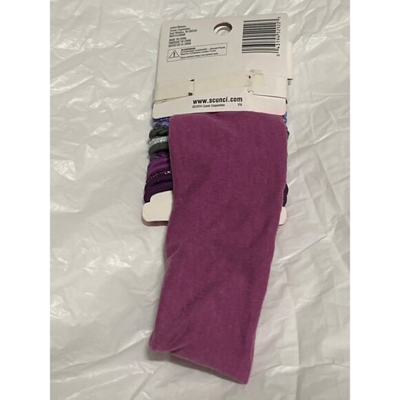 Scunci Summer Chic Elastic Hair Ties Ponytail Holders & Headband 14pc 52922-P - Picture 4 of 5